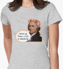 Hamilton II Tailliertes T-Shirt für Frauen