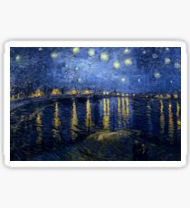 Vincent van Gogh - Starry Night Over the Rhone Sticker