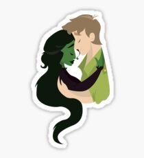 Blithe Smile. Lithe Limb. Sticker