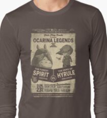 Totoro Zelda Long Sleeve T-Shirt
