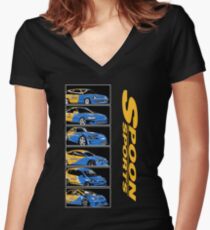 Spoon Sport Generation Women's Fitted V-Neck T-Shirt