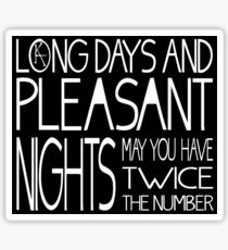 Mid-World Greeting Sticker