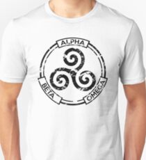Alpha Beta Omega (Black) - Teen Wolf Unisex T-Shirt