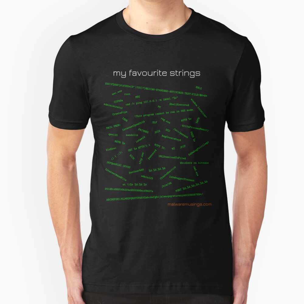 My favourite strings Slim Fit T-Shirt
