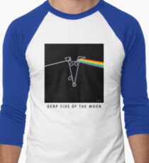 Derp Seite des Mondes Baseballshirt für Männer