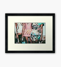 London Fashion Week "Hips" Framed Print