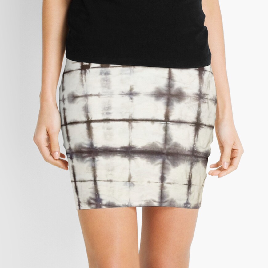 Shibori Coolness Mini Skirt