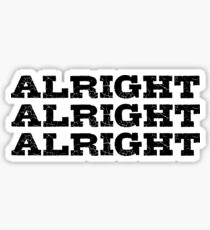 Movie Actor Quote Cool Badass Sticker