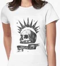 LIFE is STRANGE · Chloe Price's t-SHIRT 'MISFIT SKULL' Women's Fitted T-Shirt