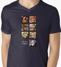 Heroes in Time Men's V-Neck T-Shirt