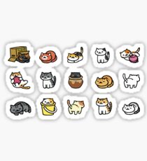 Pegatina Neko Atsume