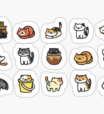 Neko Atsume: Stickers | Redbubble