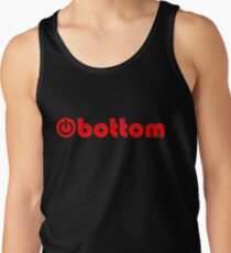 Macht unten rot Tank Top