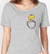 Pocket Peach Women's Relaxed Fit T-Shirt