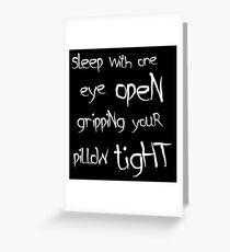 Metallica - Enter Sandman Greeting Card