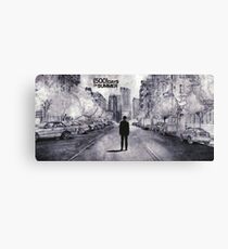(500) Days of Summer- Lonely Tom Sketch Canvas Print
