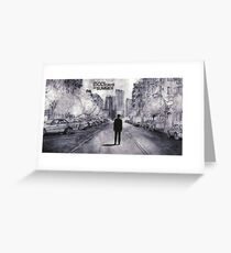(500) Days of Summer- Lonely Tom Sketch Greeting Card