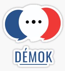 Démok! Votre application de consultation citoyenne Sticker