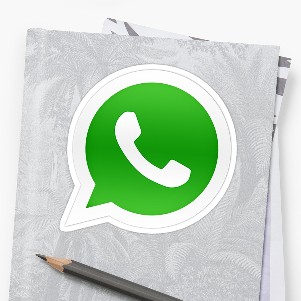  Whatsapp  Logo  Sticker  by jangelyamil Redbubble