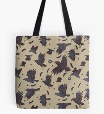 Flight of Ravens Tote Bag