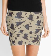 Flight of Ravens Mini Skirt