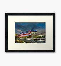 Monorail Framed Print