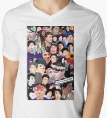 Dan and Phil Collage Men's V-Neck T-Shirt