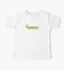 Green Alligator Baby Tee