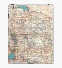 Topographic map iPad Case/Skin