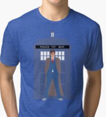 Tenth Doctor Tri-blend T-Shirt