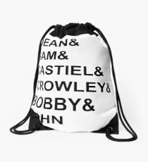 Supernatural - Style Drawstring Bag