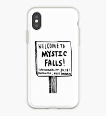 The vampire diaries-Mystic Falls iPhone Case