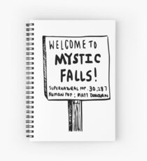 The vampire diaries-Mystic Falls Spiral Notebook