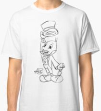 Jiminy Cricket Sketch Classic T-Shirt
