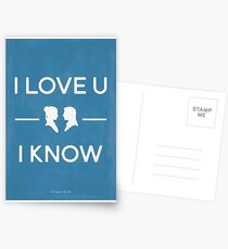 Star Wars - I Love You, I Know (color) Postcards