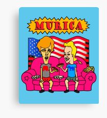 Couch Politcs Canvas Print