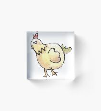 poule rousse Acrylic Block