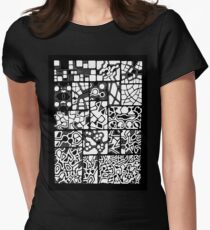 Abstracting the City Women's Fitted T-Shirt
