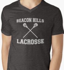 Beacon Hills Lacrosse Men's V-Neck T-Shirt