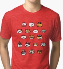 Neko Atsume Rare Cats! Tri-blend T-Shirt