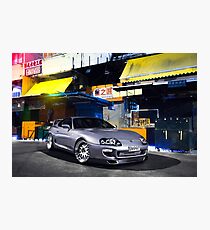 TOYOTA Supra Photographic Print