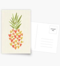 Meine Ananas Valentine Postkarten