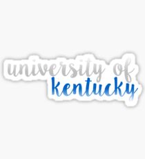 University of Kentucky Sticker