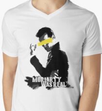 Moriarty was real Men's V-Neck T-Shirt