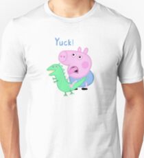 George Pig Yuck! from Peppa Pig Lunch Unisex T-Shirt
