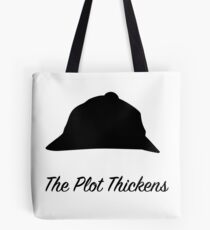Sherlock Holmes "The Plot Thickens" Tote Bag