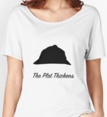 Sherlock Holmes "The Plot Thickens" Women's Relaxed Fit T-Shirt