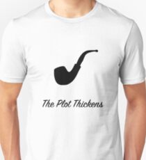 Sherlock Holmes "The Plot Thickens" (2) Unisex T-Shirt