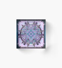 Butterfly Hex-001 Acrylic Block