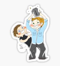 Jensen Ackles & Misha Collins - PCA Sticker